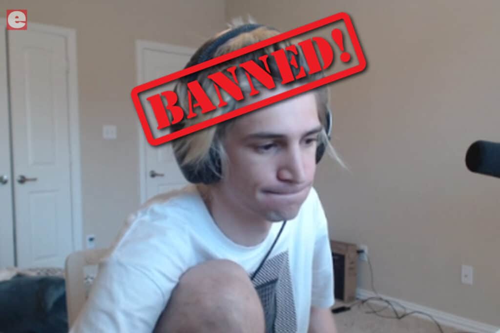 xQc BANNED on Twitch for Stream Sniping