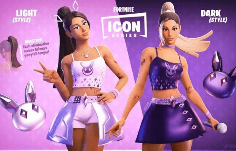 Ariana Grande Bundle Out Now In Fortnite