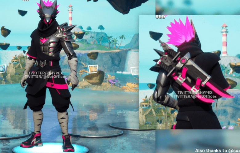 Ninja Wolf Crew pack outfit Fortnite