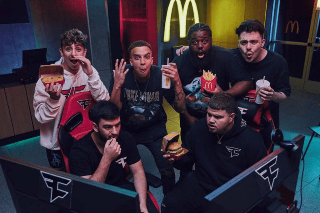 McDonald's the world's largest fast food chain, has signed a major sponsorship deal with FaZe Clan
