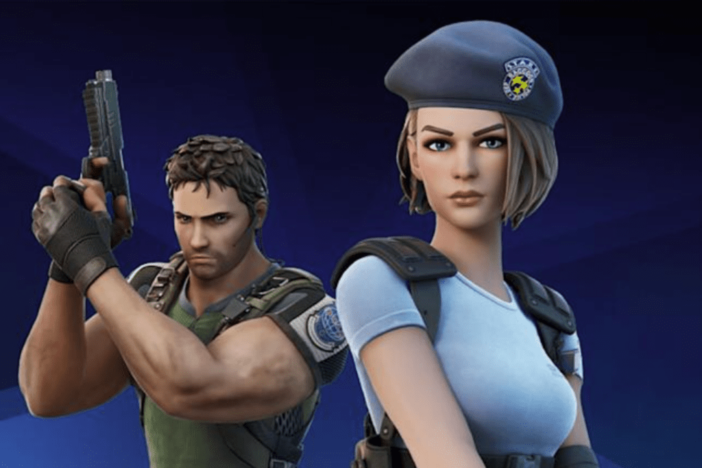 Jill Valentine And Chris Redfield From Resident Evil Have Joined Fortnite
