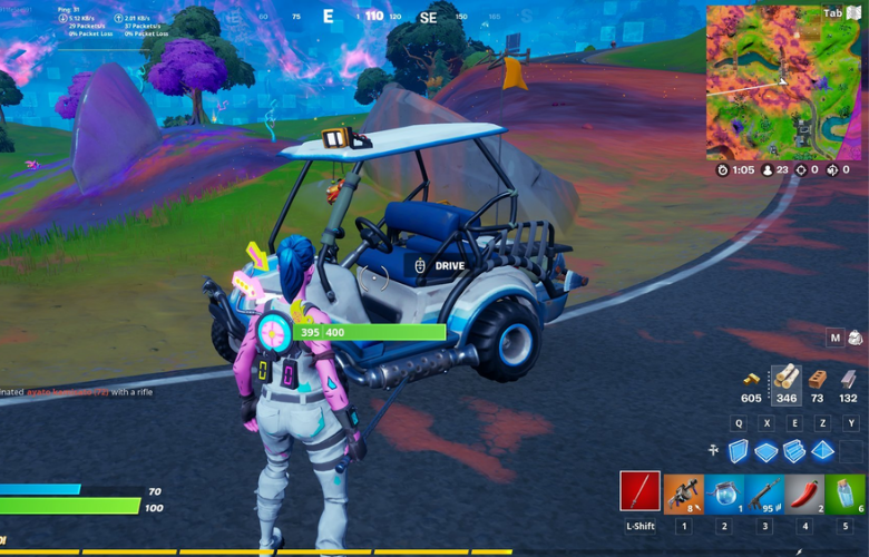 The All Terrain Kart Vehicle Is Discreetly Unvaulted In Fortnite