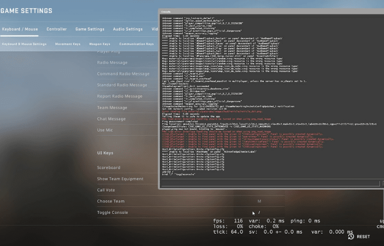 How To Type Commands In CSGO